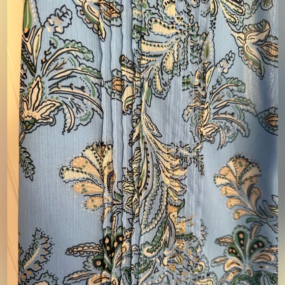 Joie Medium Top Light Blue Paisley - Picture 4 of 6